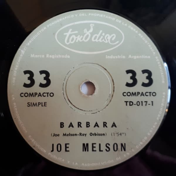 Joe Melson — Barbara