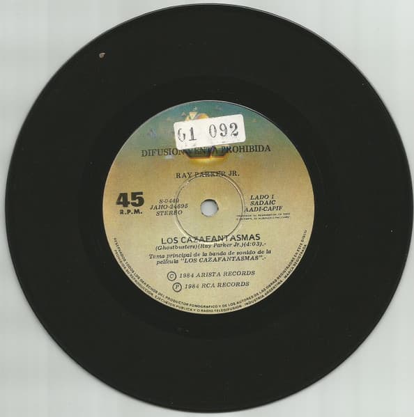 Ray Parker Jr. & Air Supply — Los Cazafantasmas / Puedo Esperar Por Siempre