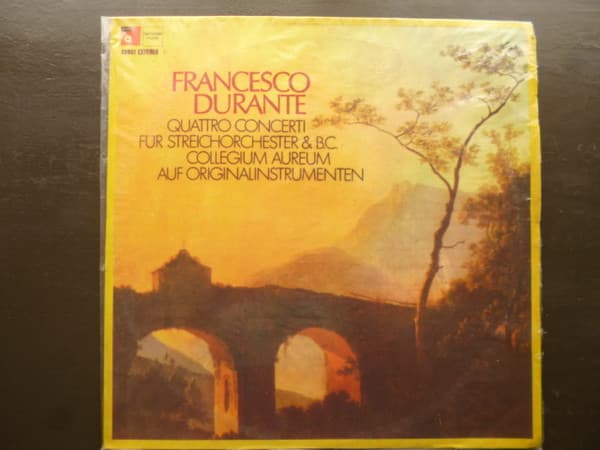 Francesco Durante & Collegium Aureum — Quattro Concerti Für Streichorchester & B.C. (Cuatro Conciertos Para Orquesta De Cuerdas Y Bajo Contínuo)