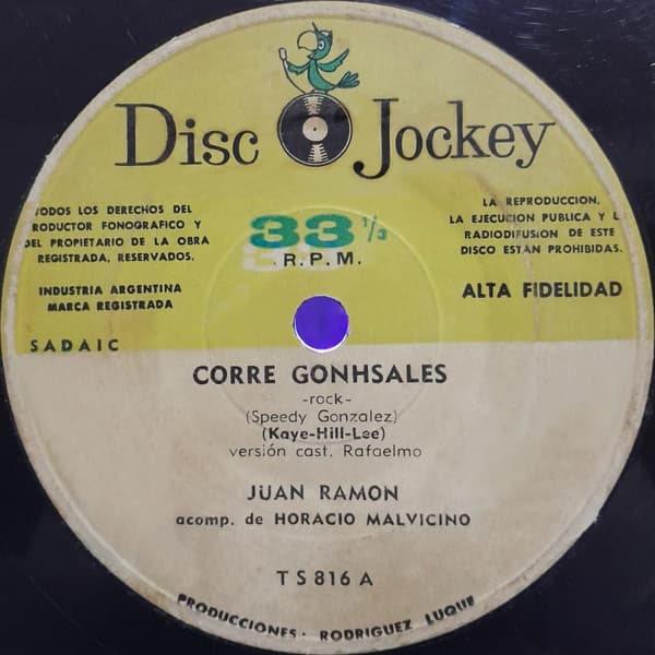 Juan Ramón — Corre Gonhsales / Cada Noche Sin Ti