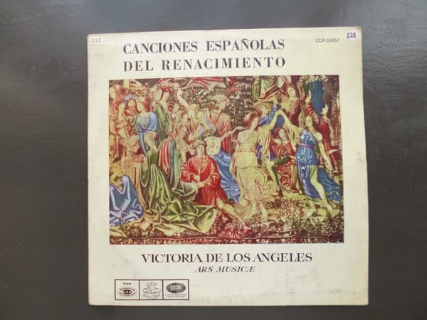 Victoria De Los Angeles & Ars Musicae — Canciones Españolas Del Renacimiento