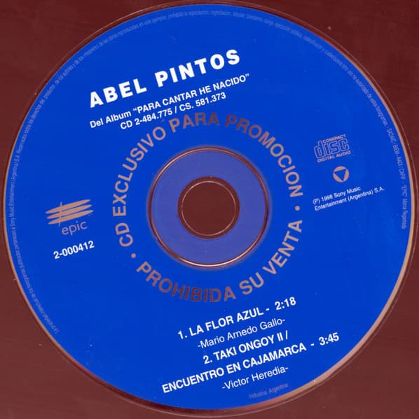 Abel Pintos — La Flor Azul