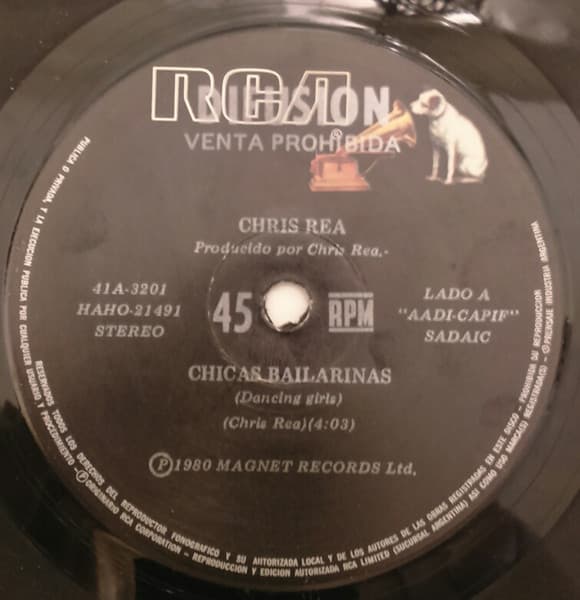 Chris Rea — Chicas Bailarinas = Dancing Girls