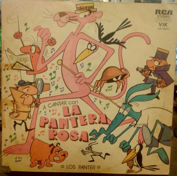 Los Panter — A Cantar Con La Pantera Rosa