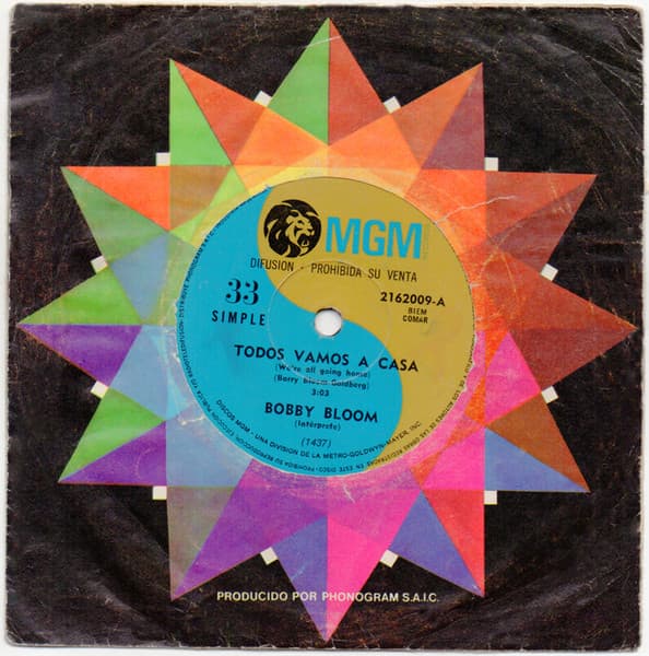 Bobby Bloom — Todos Nos Vamos A Casa = We're All Goin' Home / Ten Cuidado De No Romper El Hechizo = Careful Not To Break The Spell