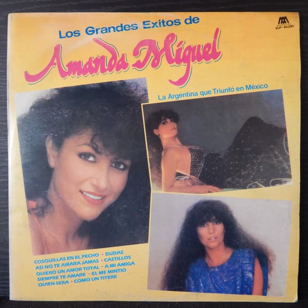 Amanda Miguel — Los Grandes Exitos De Amanda Miguel - La Argentina Que Triunfó En México