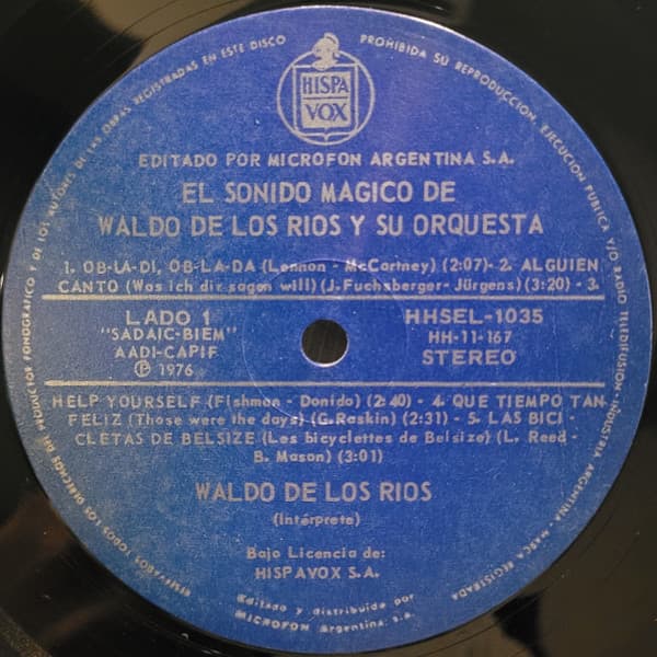 Waldo De Los Rios — El Sonido Magico De Waldo De Los Rios
