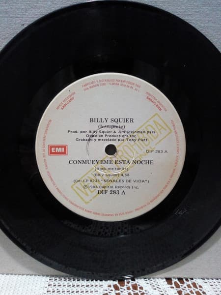 Billy Squier — Conmueveme Esta Noche