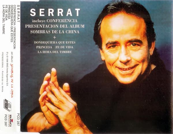 Serrat — Conferencia - Presentación Del Álbum "Sombras De La China"