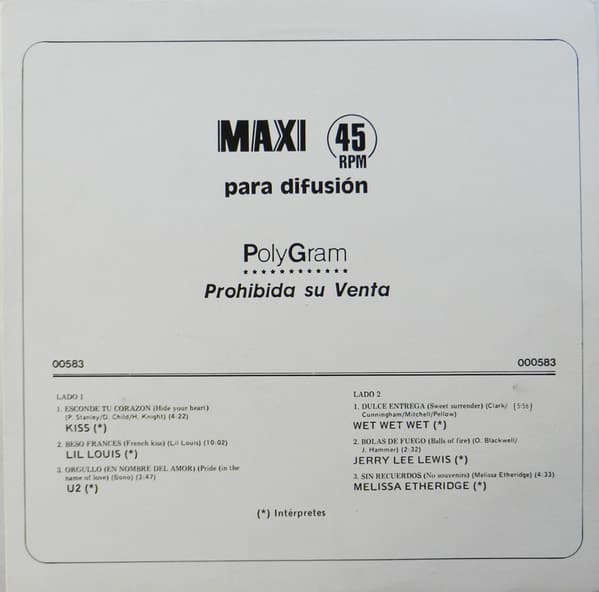 Various — Maxi 45rpm Para Difusion