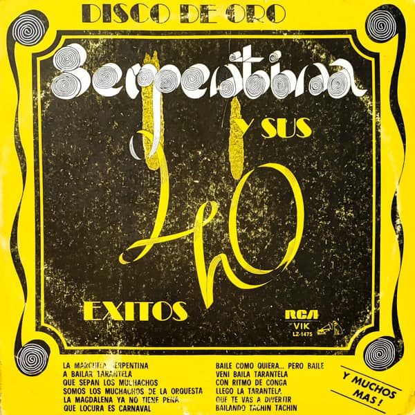 Conjunto Serpentina — Serpentina Y Sus 40 Exitos