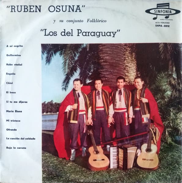 Ruben Osuna & Conjunto Folklórico Los Del Paraguay — Ruben Osuna Y Su Conjunto Folklórico "Los Del Paraguay"