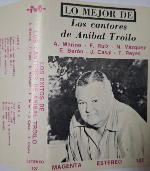Aníbal Troilo & A. Marino & F. Ruiz & N. Vázquez & E. Berón & J. Casal & T. Reyes — Lo Mejor De Los Cantores De Aníbal Troilo