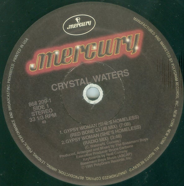 Crystal Waters – Gypsy Woman (She's Homeless)