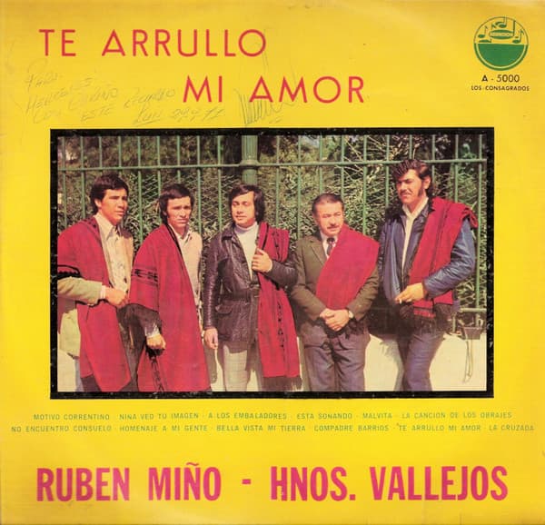 Ruben Miño & Los Hermanos Vallejos — Te Arrullo Mi Amor