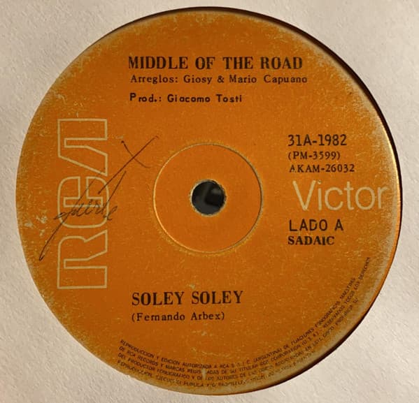 Middle Of The Road — Soley Soley