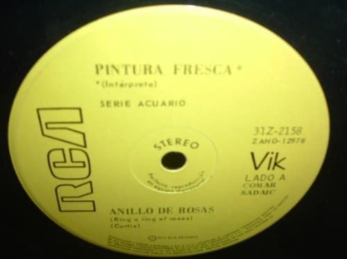 Pintura Fresca — Anillo De Rosas