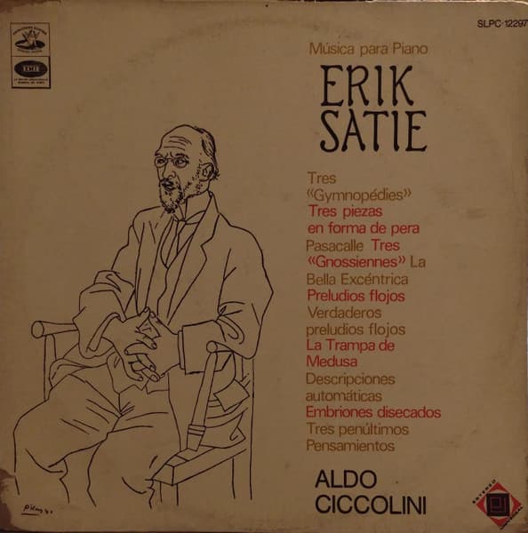 Erik Satie & Aldo Ciccolini — Musica Para Piano
