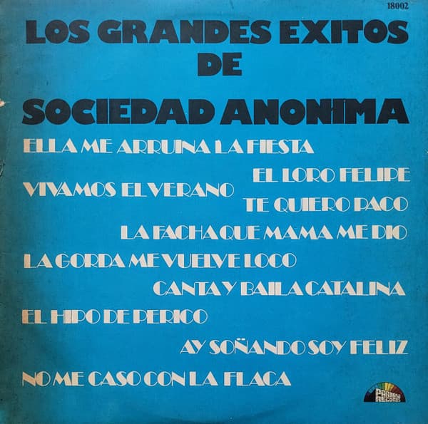 Sociedad Anónima — Los Grandes Exitos De Sociedad Anonima