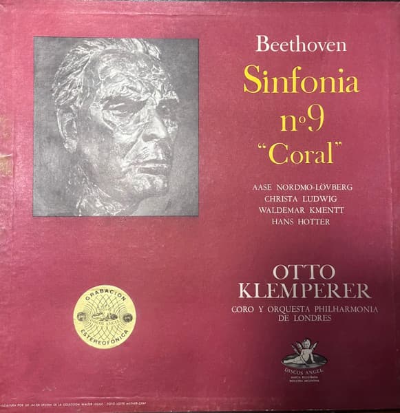 Beethoven & Otto Klemperer & Coro & Orquesta Philarmonia De Londres & Aase Nordmo Lovberg & Christa Ludwig & Waldemar Kmentt & Hans Hotter — Sinfonía Nº 9 "Coral"