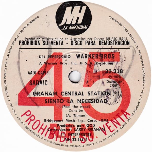 Graham Central Station — Feel The Need