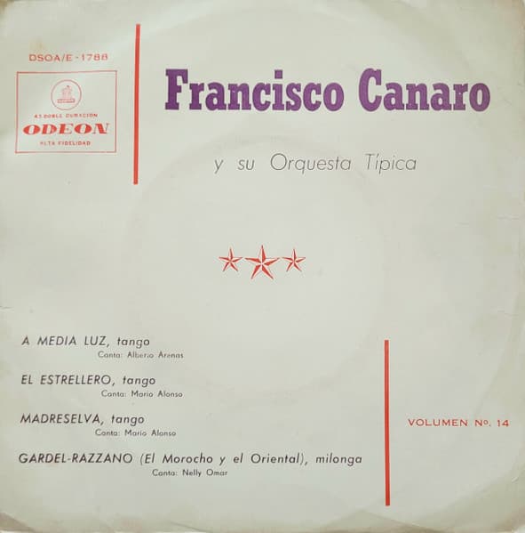 Francisco Canaro Y Su Orquesta Típica — Volumen N° 14