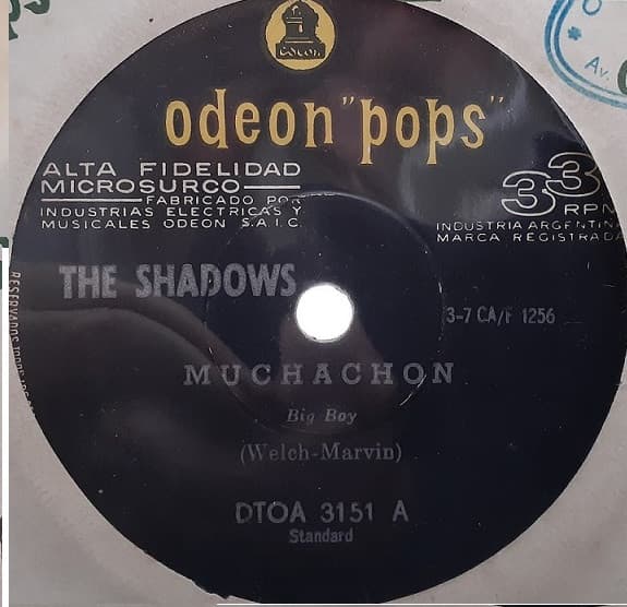The Shadows — Muchachon = Big Boy