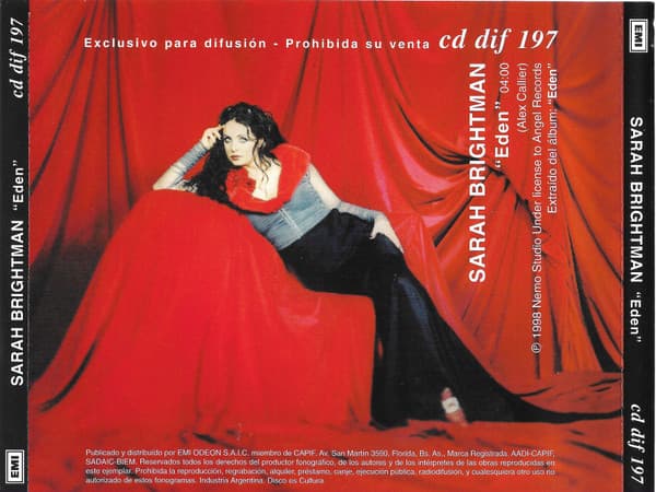 Sarah Brightman — Eden