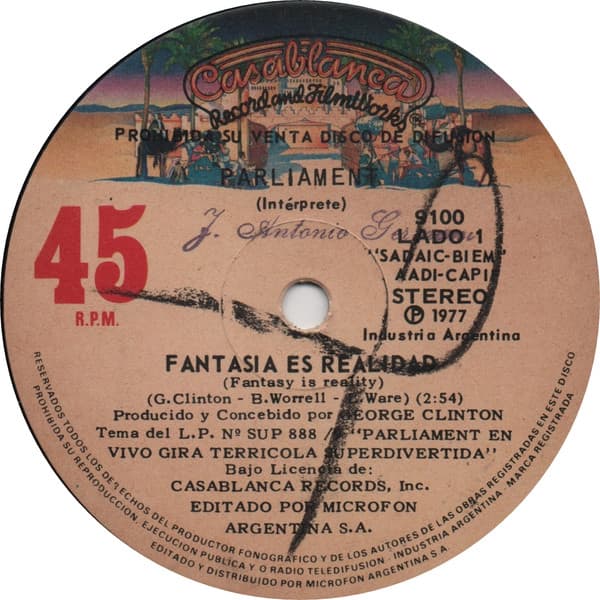 Parliament — Fantasy Is Reality