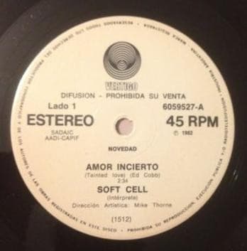 Soft Cell — Tainted Love = Amor Incierto