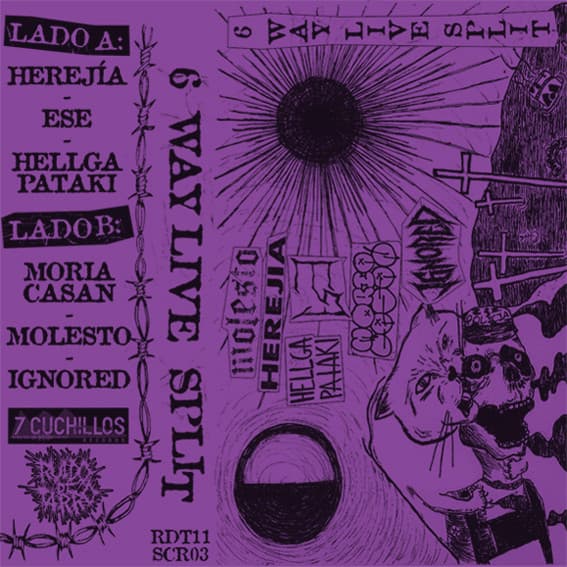 Herejia & ⁅sヨ & Hellga Pataki & Moria Casan & Molesto & Ignored — 6 Way Live Split