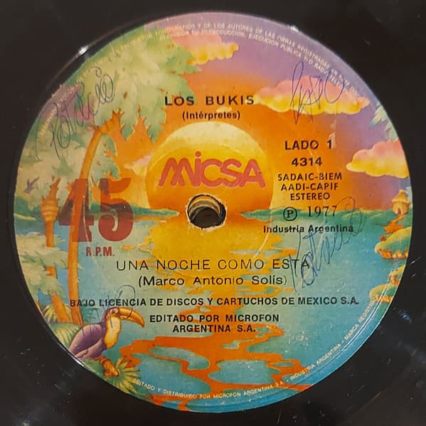 Los Bukis — Una Noche Como Esta / Que Ya Nunca Me Dejes