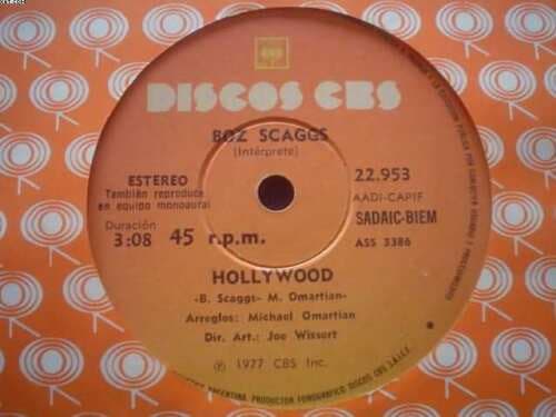 Boz Scaggs — Hollywood