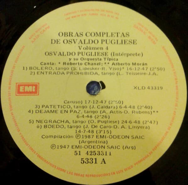 Osvaldo Pugliese — Obras Completas Vol. 4