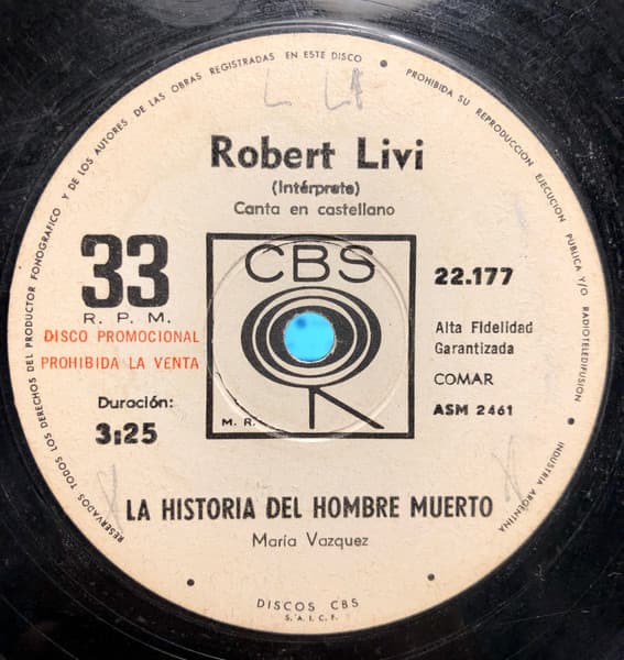 Robert Livi — La Historia Del Hombre Muerto / Mikaela