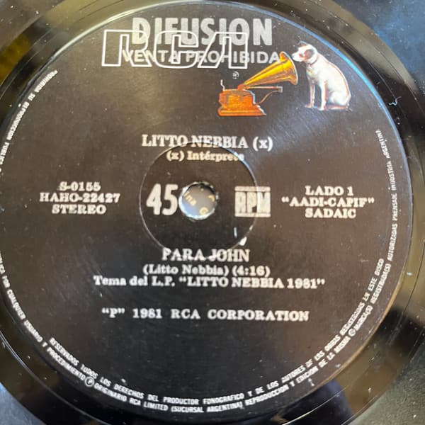 Litto Nebbia — Para John