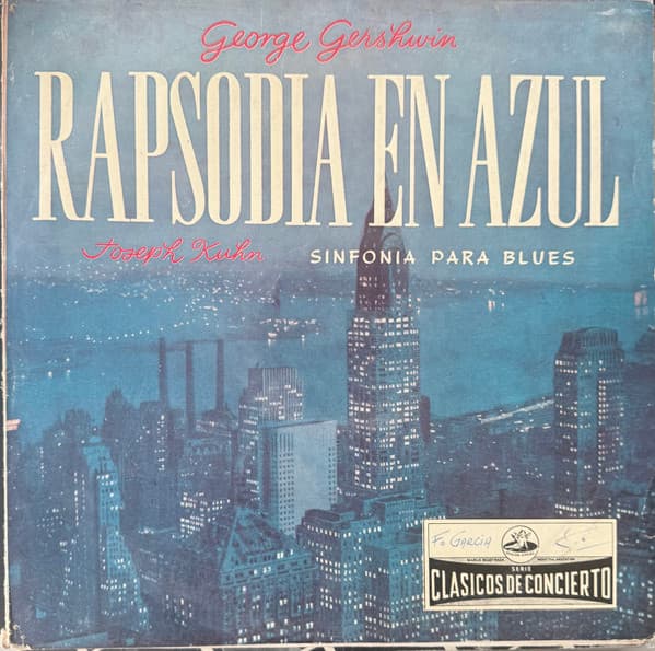Orquesta Filarmónica De Hamburgo & David Haines — George Gershwin Rapsodia En Azul / Joseph Kuhn Sinfonía Para Blues