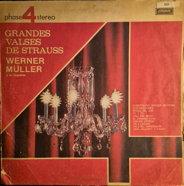 Werner Müller Y Su Orquesta — Grandes Valses De Strauss