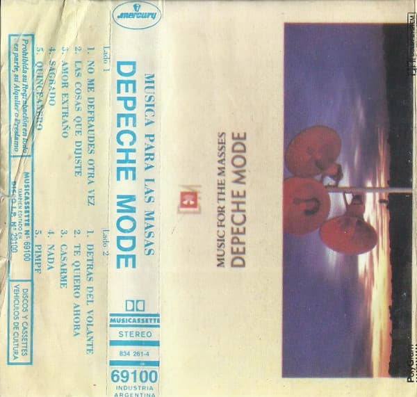 Depeche Mode — Music For The Masses = Musica Para Las Masas