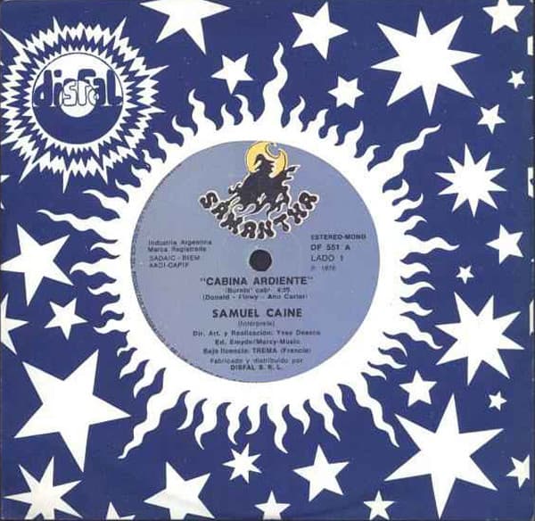 Samuel Caine — Cabina Ardiente (Burnin' Cab) / Un Dia (A Day)