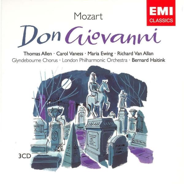 Mozart & Thomas Allen & Carol Vaness & Maria Ewing & Richard Van Allan & The Glyndebourne Chorus & London Philharmonic Orchestra & Bernard Haitink — Don Giovanni