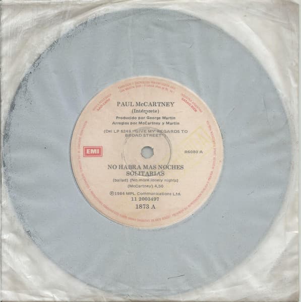 Paul McCartney — No Habrá Más Noches Solitarias = No More Lonely Nights
