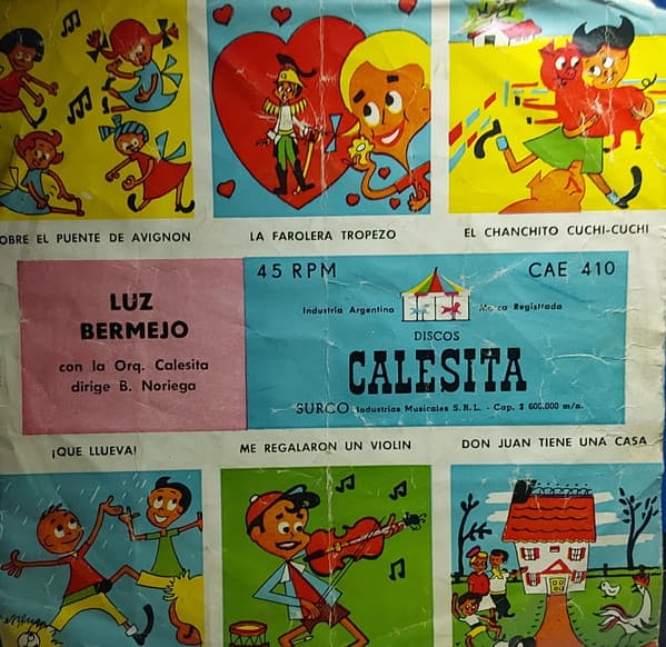 Luz Bermejo & La Orq. "Calesita" — Sobre El Puente De Avignon / Que Llueva!