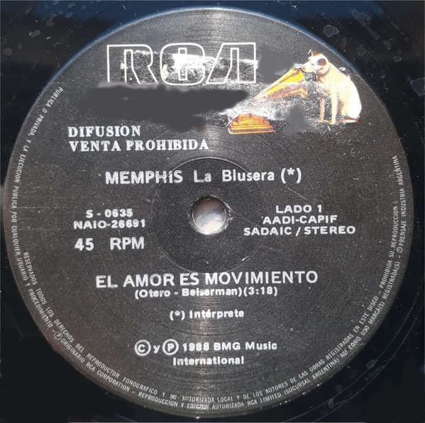 Memphis La Blusera — El Amor Es Movimiento / Tonto Rompecabezas