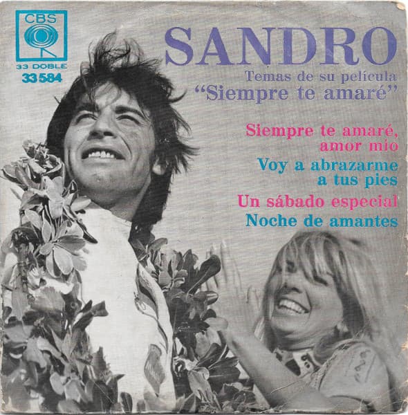 Sandro — Temas De Su Pelicula "Siempre Te Amare"
