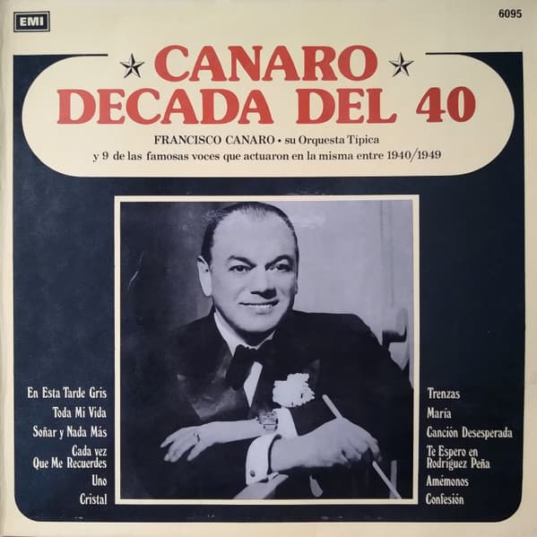 Francisco Canaro Y Su Orquesta Típica — Canaro Decada Del 40