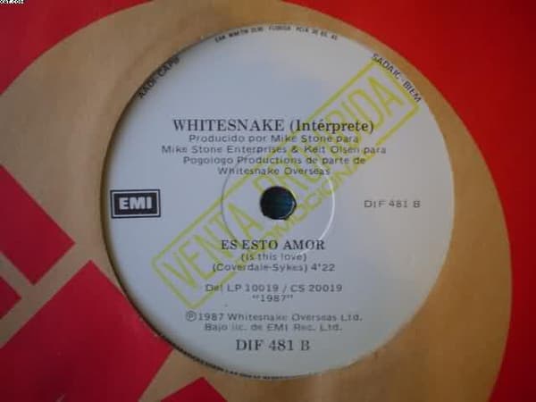 Whitesnake — Is This Love = Es Esto Amor
