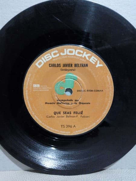 Carlos Javier Beltran & Horacio Malvicino Y Su Orquesta — Que Seas Feliz / Callate Niña