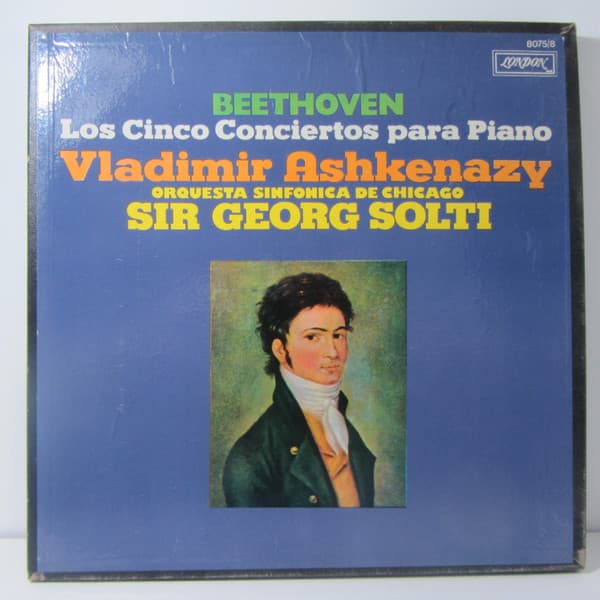 Ludwig Van Beethoven & Vladimir Ashkenazy & Georg Solti — Los Cinco Conciertos Para Piano