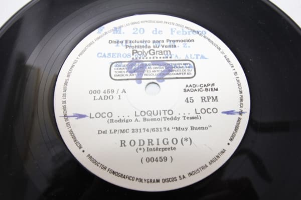 Rodrigo — Loco... Loquito Loco / Por Bobo, Un Dia Te Dije - La Piscina - La Bochinchera